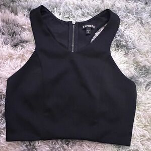 Dressy racer back crop top